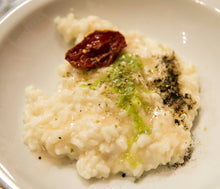 Load image into Gallery viewer, delicious dish Acquerello Rice Risotto, sundried tomato, green oil and crushed pepper

