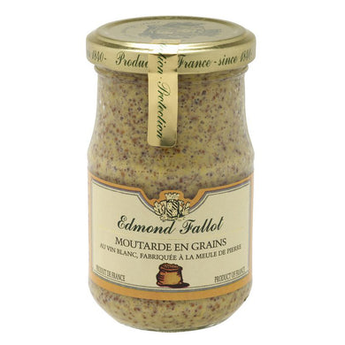 Fallot Whole Grain Old Fashion Mustard Jar