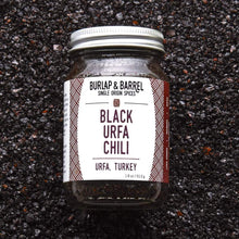 Load image into Gallery viewer, jar of Burlap &amp; Barrel Black Urfa Chili 
