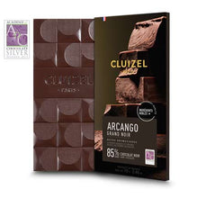 Load image into Gallery viewer, Cluizel (France) 85% bitter Arcango Chocolate Bar
