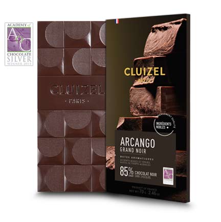 Cluizel (France) 85% bitter Arcango Chocolate Bar