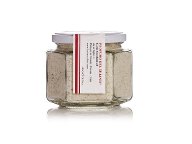 Jar of Dario Cecchini Profumo Del Chianti seasoned salt .