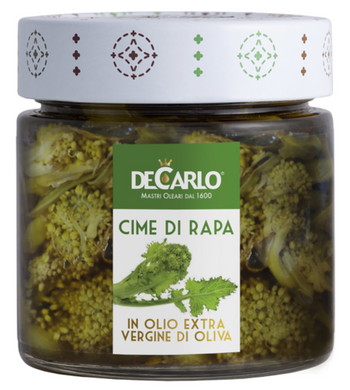 De Carlo Rapini in Extra Virgin Olive Oil