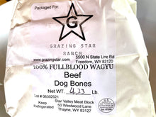 Load image into Gallery viewer, Grazing Star Ranch Wagyu Dog Bones WY
