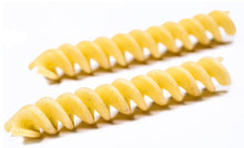 Load image into Gallery viewer, two pieces of fusilli lunghi pasta
