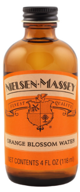 Orange Blossom Water Bottle, Nielsen Massey 4 oz