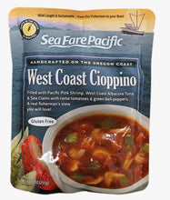 Load image into Gallery viewer, Sea Fare Pacific West Coast Cioppino Pouch Front, Oregon
