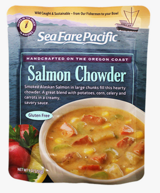 Salmon Chowder Pouch, Sea Fare Pacific