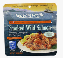Load image into Gallery viewer, Sea Fare Pacific Wild Alaskan Smoked Salmon Pouch
