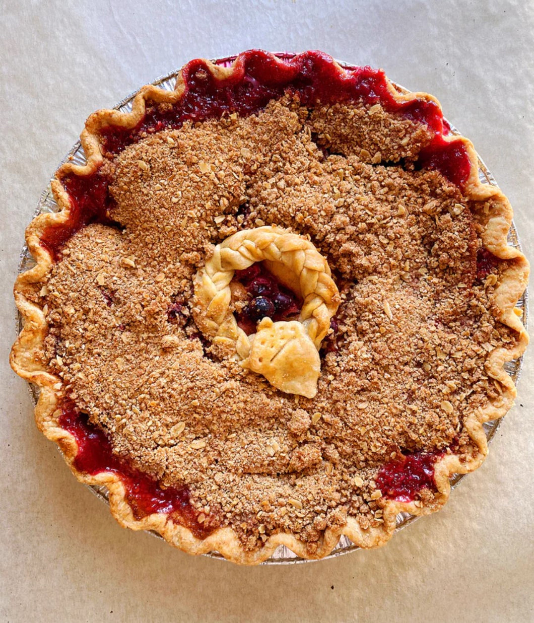 Cran Apple Crumble Pie (Idaho) - Baked/Frozen