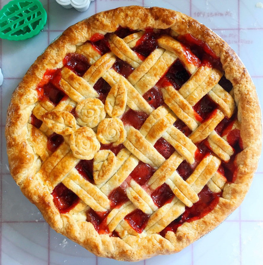 Strawberry Rhubarb Pie (Idaho) - Baked/Frozen