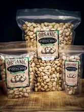 Load image into Gallery viewer, Plain Salted Organic Pistachios in shell, Santa Barbara Pistachio Company
