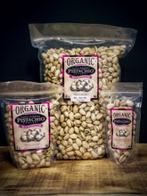 Load image into Gallery viewer, Santa Barbara Pistachio Company, Plain UNSALTED Organic Pistachios in shell 
