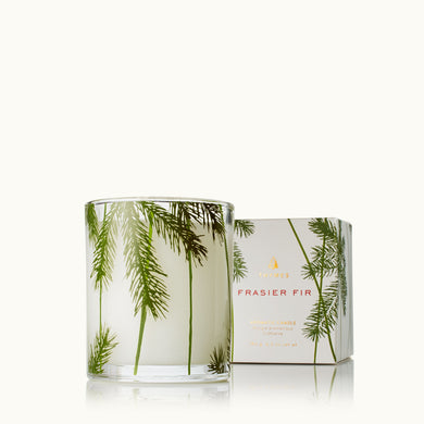 Thymes Frasier Fir Candle Large Glass Pine Needle
