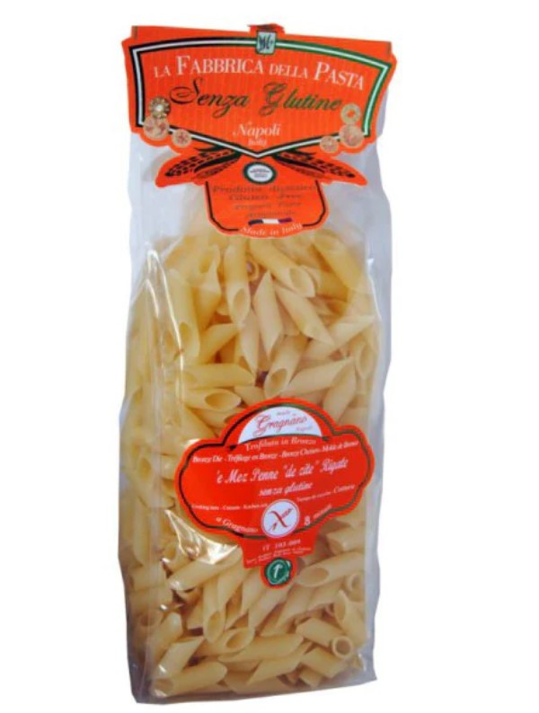 Gluten Free Penne Pasta from La Fabbrica Della, Italy.